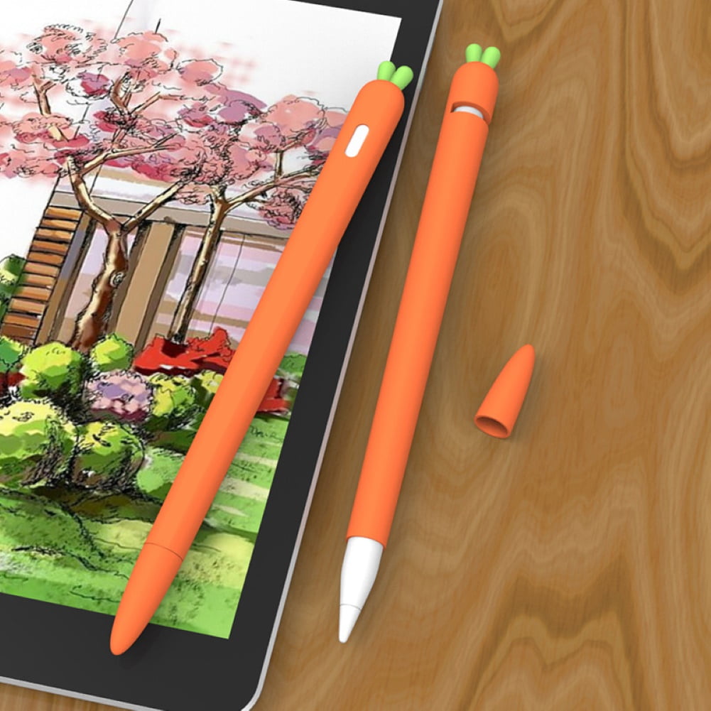 Carrot Character Stationery 2 in 1 Ball Point Pen & Mechanical Pencil Set of 3 