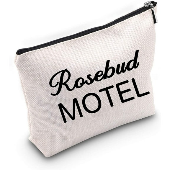 Rosebud Motel Inspired Gift Novelty Makeup Bag Makeup Travel Case Travel Cosmetic Pouch Bag