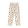 thumbnail image 2 of Vsdgher Labrador Retriever Dog Print Mens Pajama Pants Sleep & Lounge Pants, PJ Bottoms With elastic waistb and Pockets, 2 of 5