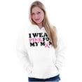 thumbnail image 3 of I Wear Pink For My Mom Support Hoodie Sweatshirt Women Men Brisco Brands X, 3 of 6