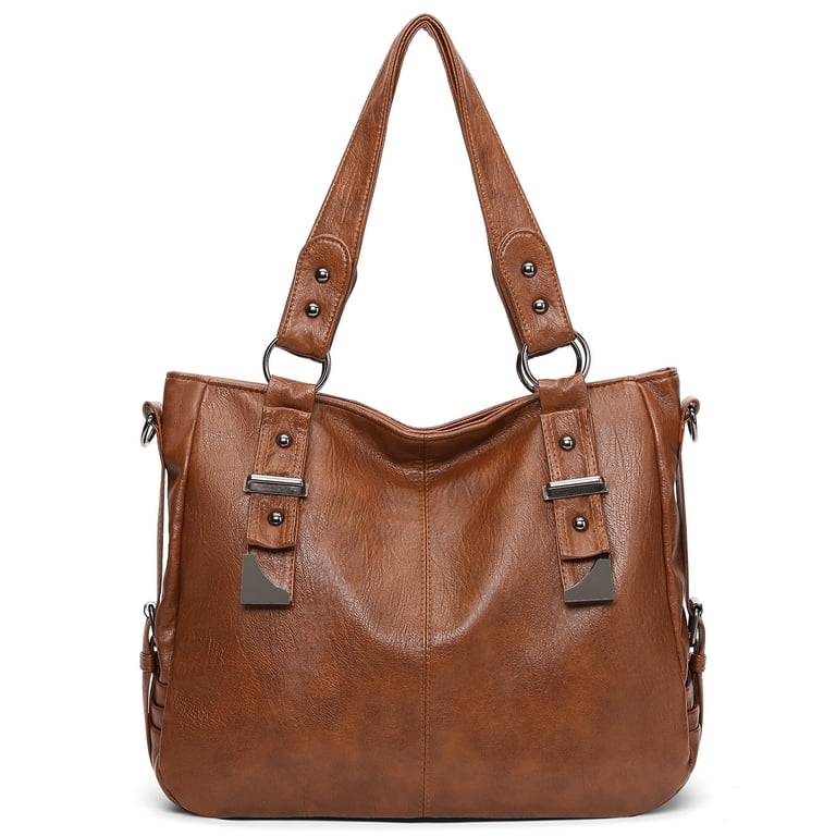 Kalunma Genuine Leather Hobo Shoulder Bag, Convertible Straps photo 1
