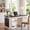 White, variant on Mintazer 55" Modern Fluted Office Desk with Charging Station & Storage Cabinet, Computer Writing Desk with Keyboard Tray & Pegboard and Shelves for Study Living Room Home Office, White