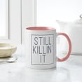 thumbnail image 4 of CafePress - Still Killin' It Pattern - 11 oz Ceramic Mug - Novelty Coffee Tea Cup, 4 of 4