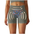 thumbnail image 2 of Besolor Yoga Shorts for Women Seamless High Waisted Stretchy Butt Lifting Workout Gym Biker Booty Shorts, 2 of 9
