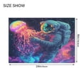 thumbnail image 4 of Yayeee Bath Rug for Bathroom Floor Non Slip Rectangle Fluffy Soft Absorbent Mat, 16"x24", Space Astronaut, 4 of 7