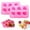Pink-B, variant on Egooesam Rose Silicone Mold, Rose Chocolate Mold 10 Cavity Silicone Roses Molds, Rose Flower Ice Cube Chocolate Soap Tray Mold for Candy Chocolate Jelly, Ice Cube