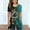 Light Blue womens shirts, variant on Summer Saving Wycnly Womens Shirts Plus Size Vintage Irregular Hem Lightweight Tunic Tops Summer Short Sleeve Round Neck Ladies Rose Print Tops and Blouses Green s