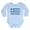 Sky Blue, variant on CafePress - Greece Body Suit - Long Sleeve Cotton Baby Bodysuit