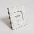 thumbnail image 2 of Keith 4"x4" Square Italian Carrara White Marble Picture Frame, 2 of 7