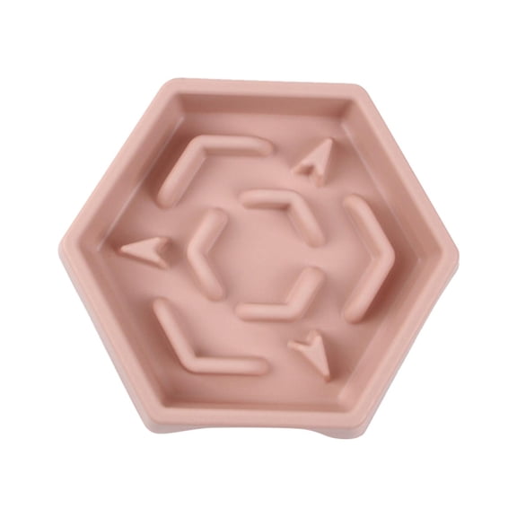 Small Dog Slow Feeder Sculpted Piece 8 X 3 Inch Silicone Slow Feeder Dog Bowls Slow Eating Dog Sculpted Piece Dog Puzzle for Small Breeds Puppy 1 Pack