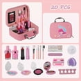 thumbnail image 3 of Juego De Maquillaje De Niñas 20 Pcs Rosa Sirena BLOSOOM, 3 of 5