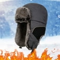 thumbnail image 2 of Fgnfyis Winter Hats for Men and Women Fashion Sport Style Knitted Hat for Outdoor Cycling Windproof Ear Protection Warm Grey, 2 of 9