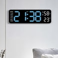 thumbnail image 2 of 2025 Latest Model Digital LED alarm clock with temperature, day of the week, 2 of 5