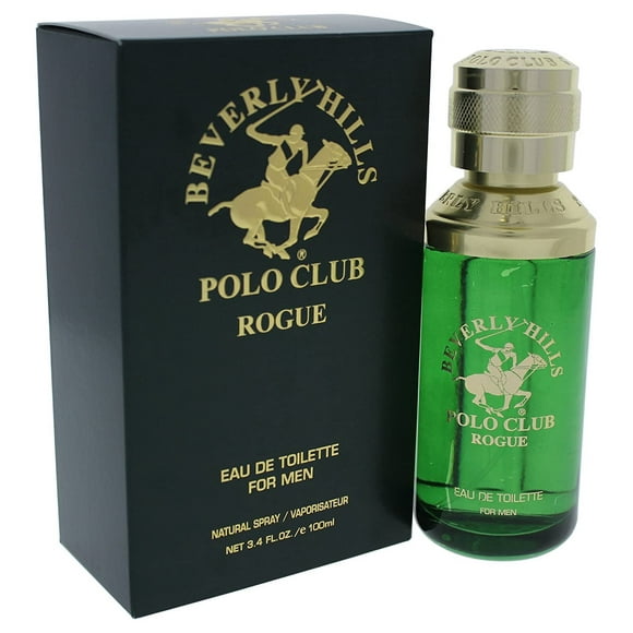 Beverly Hills Polo Club Rogue Eau de Toilette Spray for Men, 3.4 oz