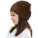 thumbnail image 2 of Guardurnaity Gorros holgados de punto para hombre y mujer, gorros holgados de esquí de gran tamaño, cálidos, de invierno, unisex Sombreros Café, 2 of 5