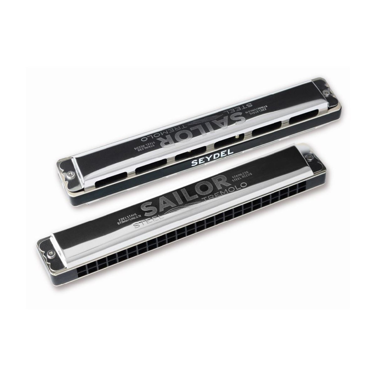 SEYDEL SAILOR STEEL Tremelo Harmonica A minor