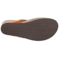 thumbnail image 4 of SoftWalk Women's Heights Wedge Sandal, Cognac/Gold, 10.5 M US, 4 of 6