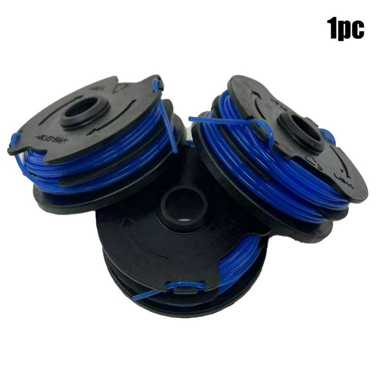  Spare Spool Thread Trimmer Line + Spool Cap + Spring Kit For  Black & Decker Replacement Spools Brushcutter Garden Tool - (Color: blue  8pcs) : Patio, Lawn & Garden