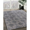 thumbnail image 3 of Ahgly Company Machine Washable Indoor Rectangle Industrial Modern Mist Blue Area Rugs, 2' x 3', 3 of 7