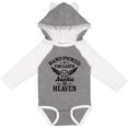thumbnail image 3 of Inktastic Handpicked for Earth By My Auntie in Heaven with Angel Wings Boys or Girls Long Sleeve Baby Bodysuit, 3 of 5