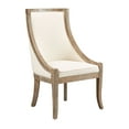 thumbnail image 2 of Ladysmith Linen & Oak Scoop Chair with Nailhead Accents, 2 of 5