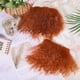 thumbnail image 4 of 2 extensiones de cabello para crear pelucas y figuras. Accesorios para la confección de pelucas caseras. Color castaño rojizo., 4 of 9