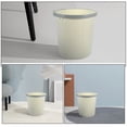 thumbnail image 3 of RENACLIPY Small Office Trash Can Round PP Reusable for Office Use 1Pcs, 3 of 8