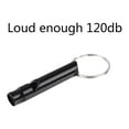 thumbnail image 5 of 20 Pack Aluminum Whistle, Sports Whistle, Emergency Survival Whistles with Key Chain,Black, 5 of 7