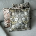 thumbnail image 3 of STP GOODS Throw Pillow 18x18" (45x45 cm) Monogram Velvet Decorative Pillow, 3 of 15