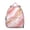 Pink and Gold, variant on Pioneer Flower Backpack Backpack for School,Cute School Bag,Schoolbag with Adjustable Shoulder Straps & Padded Back,13.8"x11.4"x6"