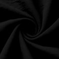 thumbnail image 5 of Nmnitkp Dresses for Women Summer Casual Dress, V Neck Flare Short Sleeve Cutout Waist Smocked Crinkle Fabric A Line Mini Dress, Solid Dress for Beach Vacation & Daily Wear Black,S, 5 of 9
