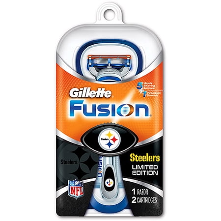Gillette Fusion Manual Pittsburgh Steelers Razor