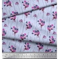 thumbnail image 3 of Soimoi Poly Georgette Fabric Flower Artistic Print Fabric by The Yard 52 Inch Wide, 3 of 3