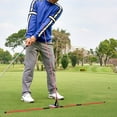thumbnail image 5 of Hyasfey Golf Alignment Stick Holder Angle Adjustable Easy to Install Golf Swing Trainer Aid Golf Practice Accessories, 5 of 7