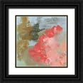 thumbnail image 1 of Ogren, Sarah 12x12 Black Ornate Wood Framed with Double Matting Museum Art Print Titled - Pink Roses I, 1 of 4