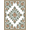 Green Beige Blush, Pattern 9, variant on ODIKA Neutral Scrolling Botanical Symmetrical Design Dusty Rose Decor for Dorm Room, Small Living Apartment, Stain Resistant Low Profile