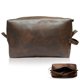 thumbnail image 1 of Neceser RUBAB MEN Premium de piel vegana, kit de viaje, color canela, 1 of 7