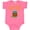 Hot Pink, variant on Inktastic Peanut Butter Spoon Boys or Girls Baby Bodysuit