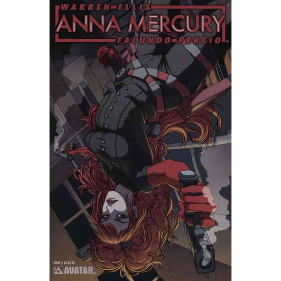 Anna Mercury #5A VF ; Avatar Comic Book