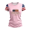thumbnail image 2 of Women USA 250th Anniversary Shirt Patriotic Independence Day Shirt Women Casual Crew Neck Short Sleeve Top, 2 of 6
