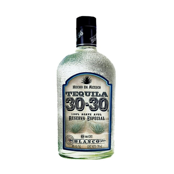 Paquete de 3 Tequila 30-30 Blanco 750 ml