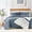 Dusty Blue, variant on burnt orange quilt set extra large pillowcase, extra large quilt bedding set, light and soft bedspread bedspread, all-season quilted quilt