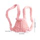 thumbnail image 3 of Mochila para mujer, mochila informal tejida gruesa de lana islandesa para niñas (rosa) Tmvgtek Para Estrenar, 3 of 6