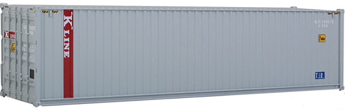 HO SCALE WALTHERS 933-174 K-LINE 40' HIGH CUBE CONTAINER 