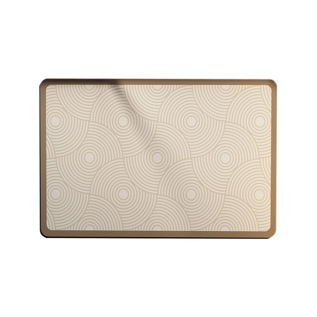 Ohufall Bathroom Rugs Non Slip Washable Rugs Bath Mat Super Absorbent Stain Proof Quick Dry Thin Bathroom Rug For Bathtub Vanity Floor Easy Care