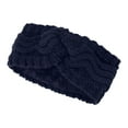 thumbnail image 1 of Unique Bargains 1 Pce Bandeau Confortable Bandeau Croisé Bleu Foncé Violet, 1 of 6