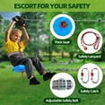 thumbnail image 5 of Olenyer 60FT Zipline for Backyard Kids and Adults: Up to 400 lbs Outdoor Zip Lines Kit, 5 of 9
