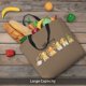 thumbnail image 5 of Disketp Hello Spring Sunflower Gnomes Bolsa Tote de Lona para Mujer, Bolso de Hombro y Cruzado con Cierre de Cremallera, 5 of 7