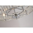 thumbnail image 4 of Bethel International Chandelier Chrome Metal & Crystal, 4 of 5