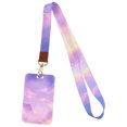 thumbnail image 1 of Ransitute R2808 Minimalistic Color Rendering Lanyard Card ID Holder Car KeyChain ID Card Pass Phone Badge Keyring Holder Jewelry 3, 1 of 6
